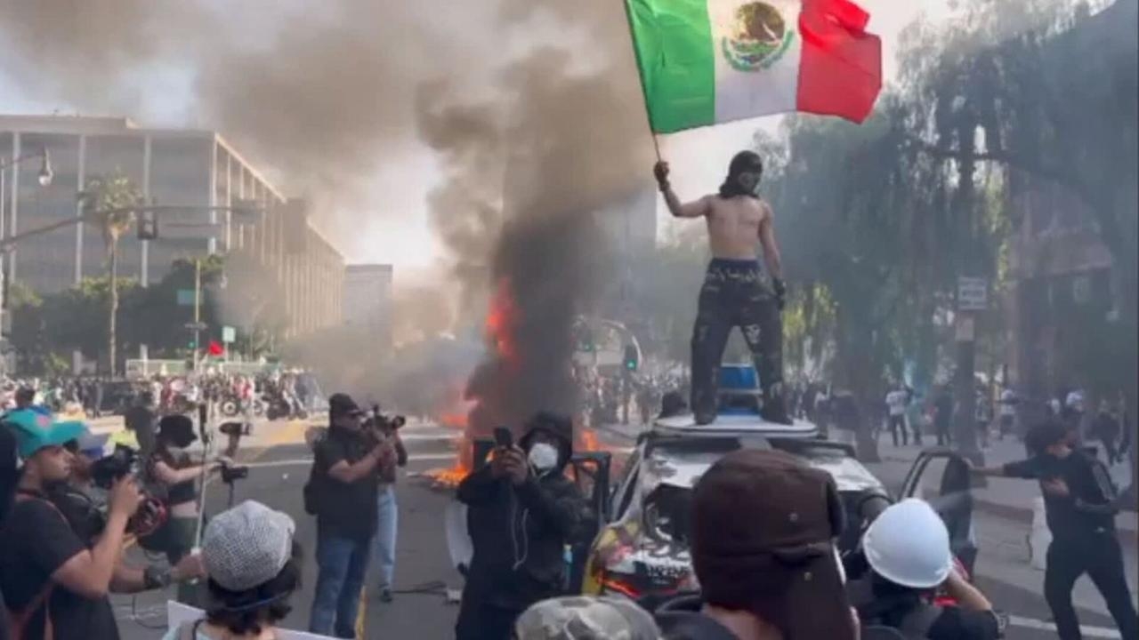 Los Angeles sees fourth day under siege of ‘chaos and violence'