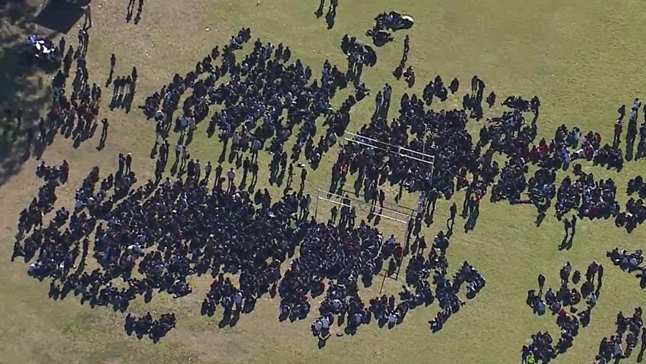 Bonnyrigg High School plunged into lockdown, students evacuated