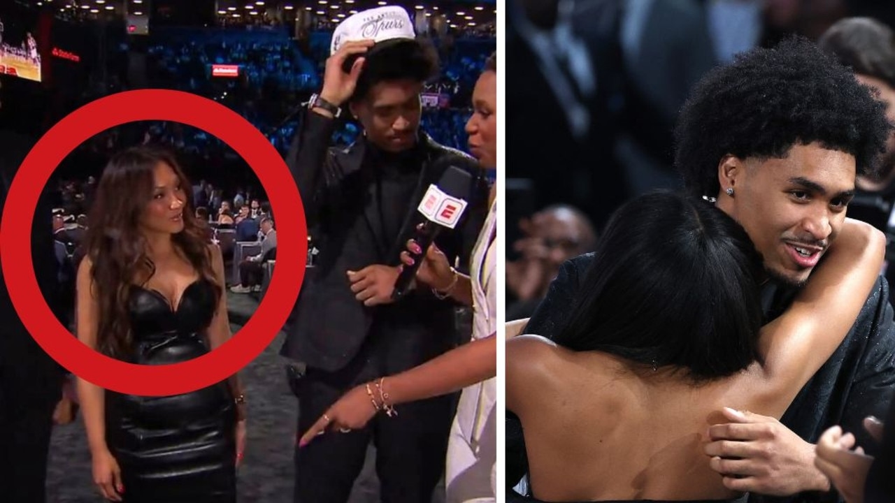 Second overall pick overshadowed as mum steals the show at NBA Draft