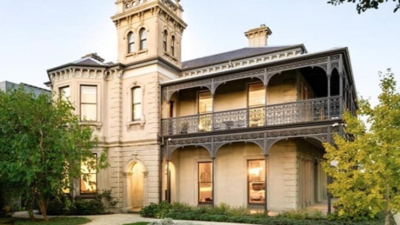 Melbourne University lists Parkville mansion with tower, garden views and heritage detail