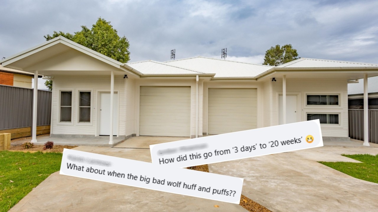 NSW government forced to correct marketing strategy after falsely claiming it built '3D printed' social housing unit in three days instead of 20 week reality