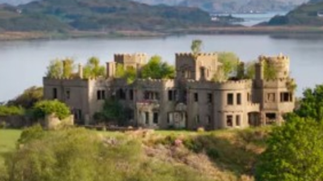 Secret island with its own castle hits market