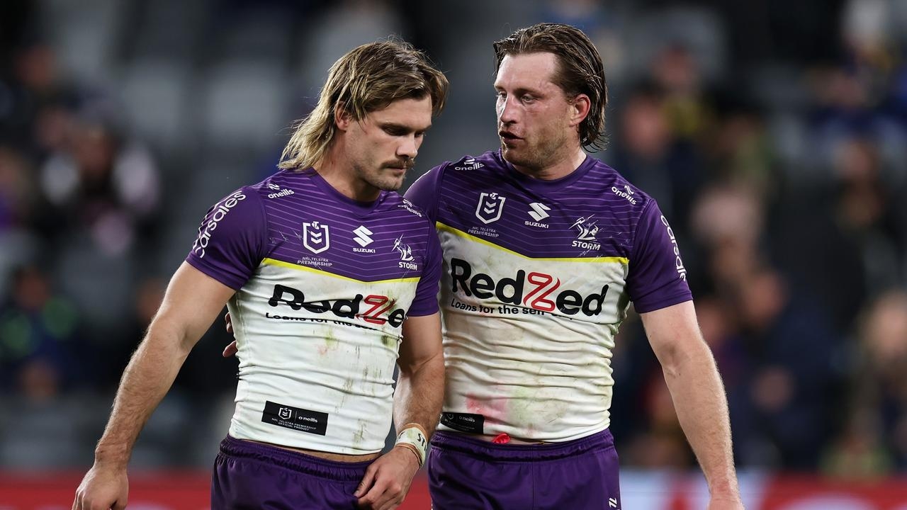 ‘We'll go back to Nick': Storm set to make goalkicking change as questions remain over who should play halfback