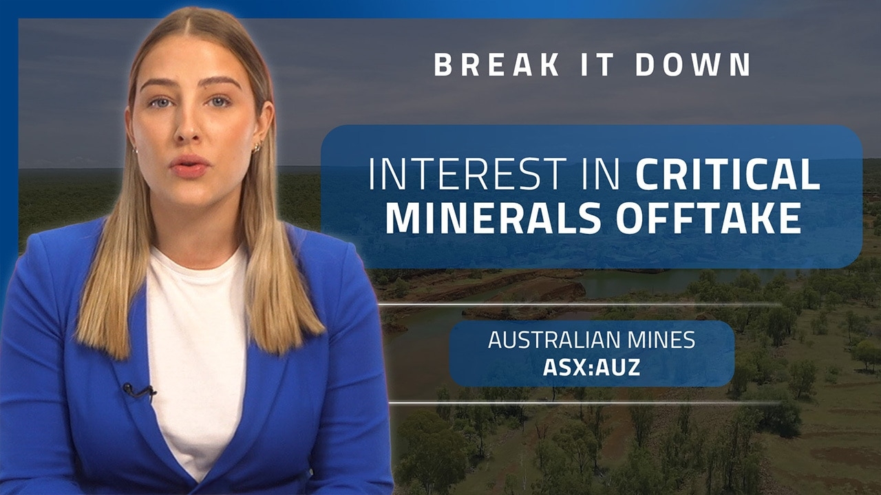Break it Down: Australian Mines' Sconi project attracts critical mineral offtake interest
