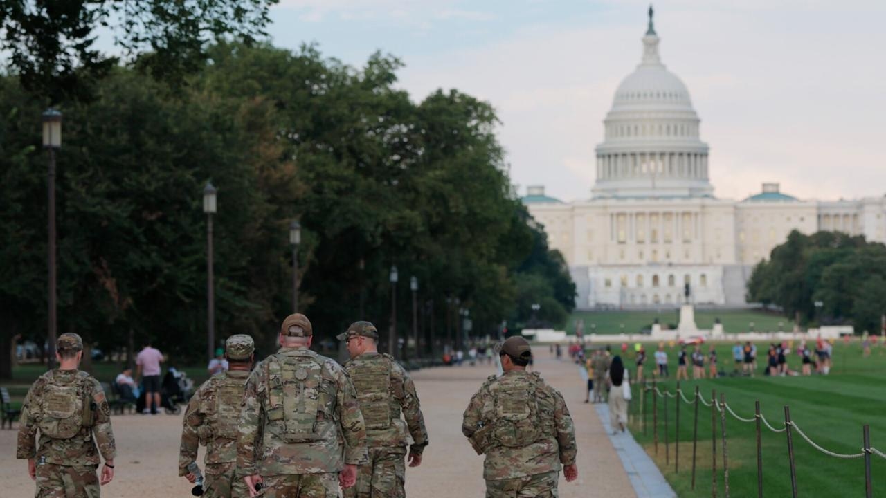 Republican states deploy National Guard troops to Washington to help in Trump's crackdown