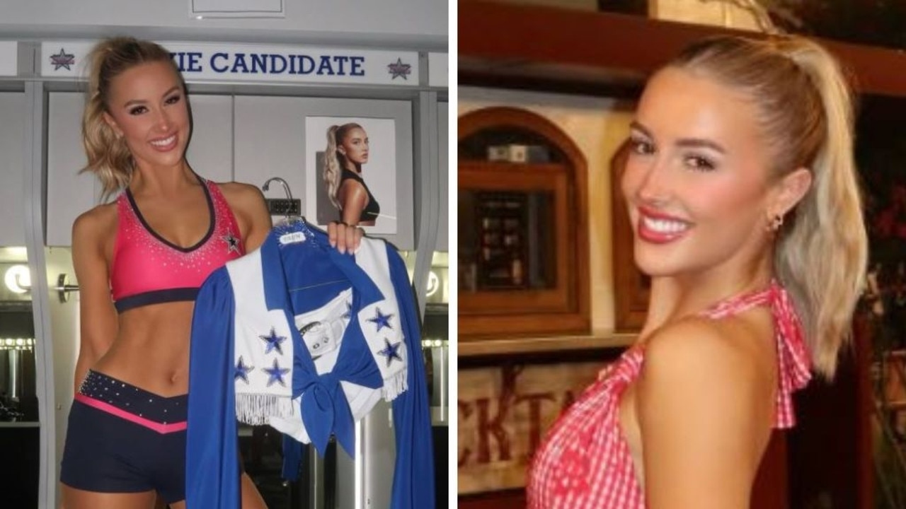 Australian Dallas Cowboys Cheerleader defends ponytail look