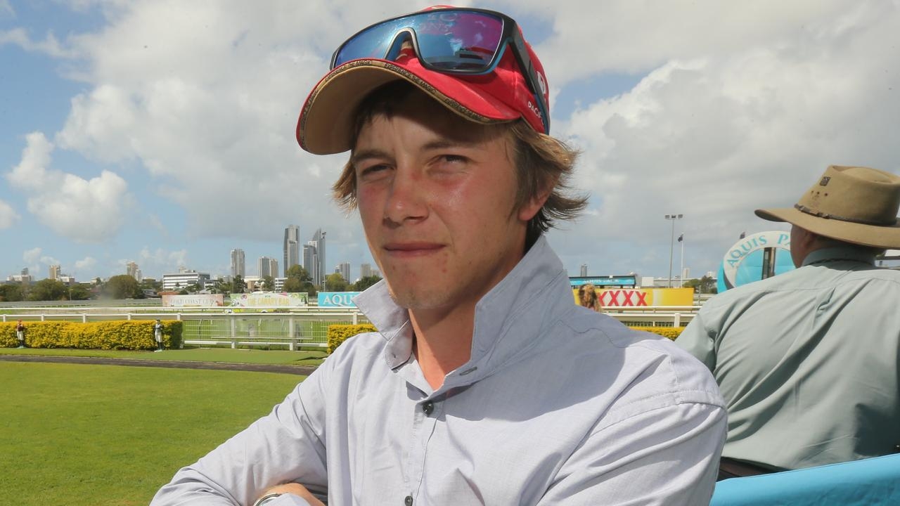 Trainer Ethan Ensby saddles up Maximum Vortex at Casino