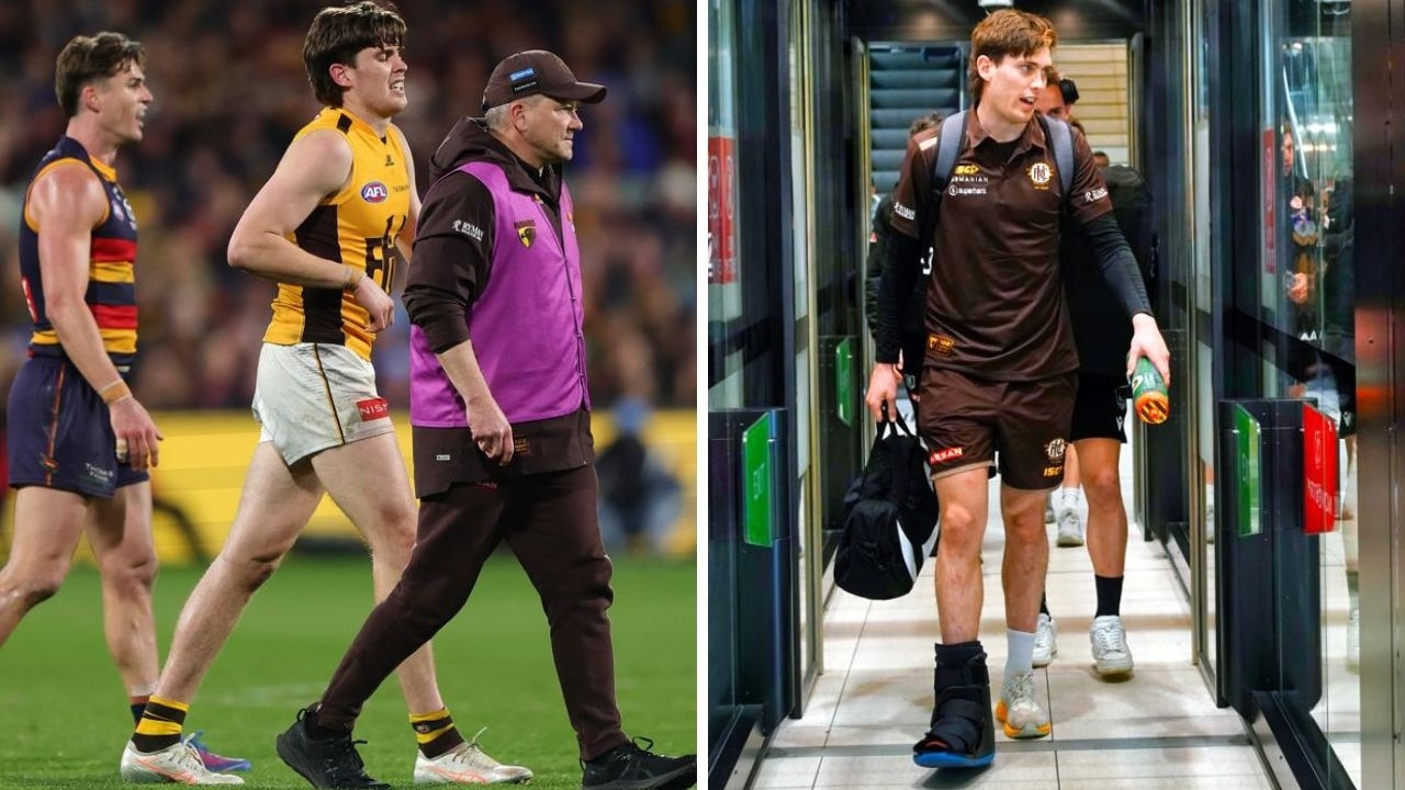 Eyebrows raised over Hawthorn star Will Day's latest injury