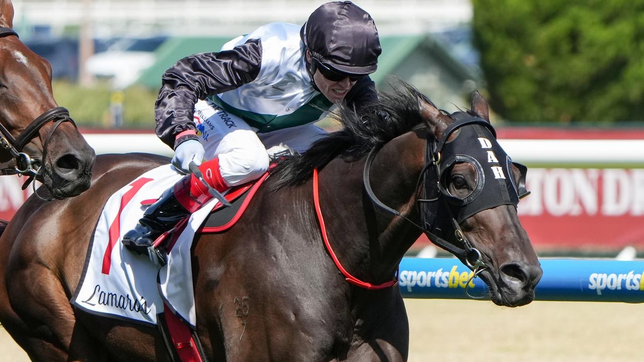 Lindsay Park star Mr Brightside starts spring campaign in Flemington jumpout