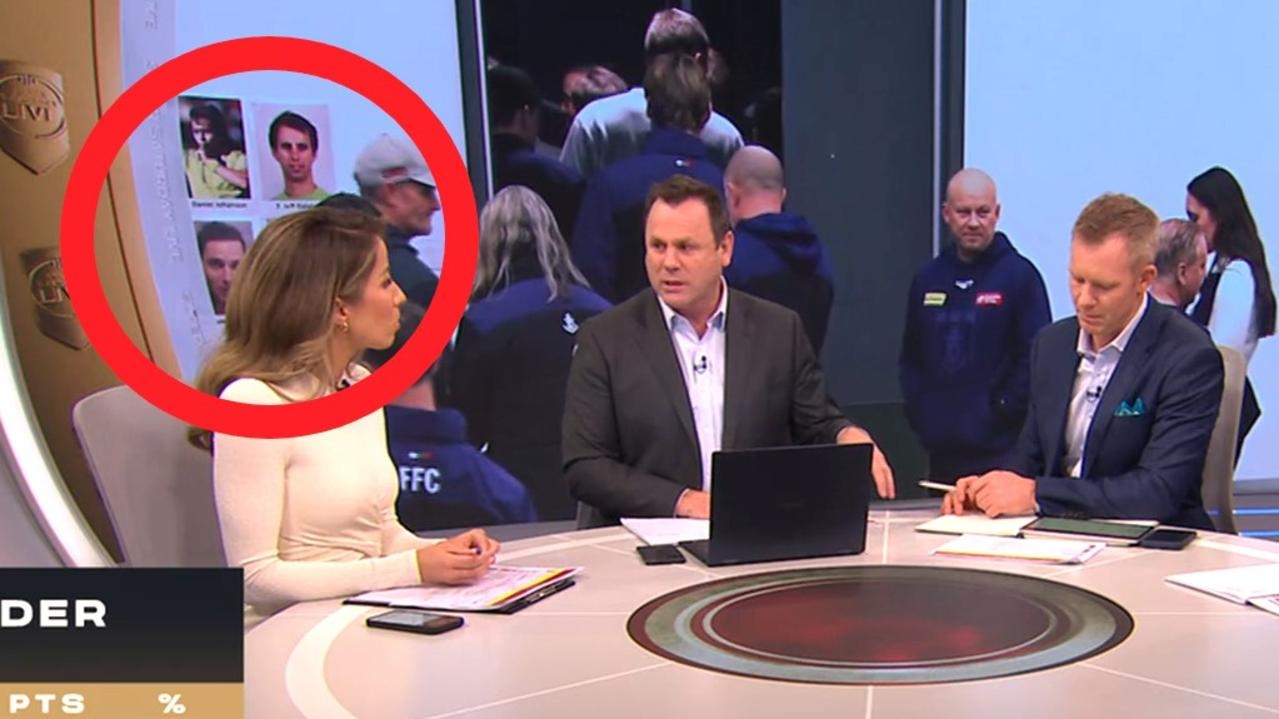 ‘Mugshots' in AFL team's dressing room causes stir