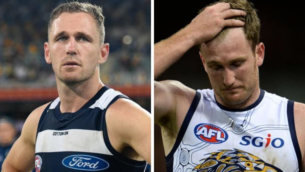 AFL flag winner Xavier Ellis' devastating chat with Geelong great Joel Selwood after brother Adam's death