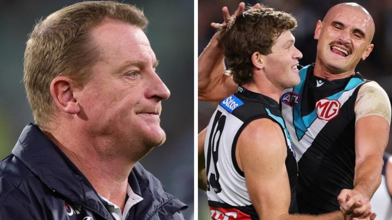 ‘This is ugly': AFL world turns on Carlton and Michael Voss in Port horror show