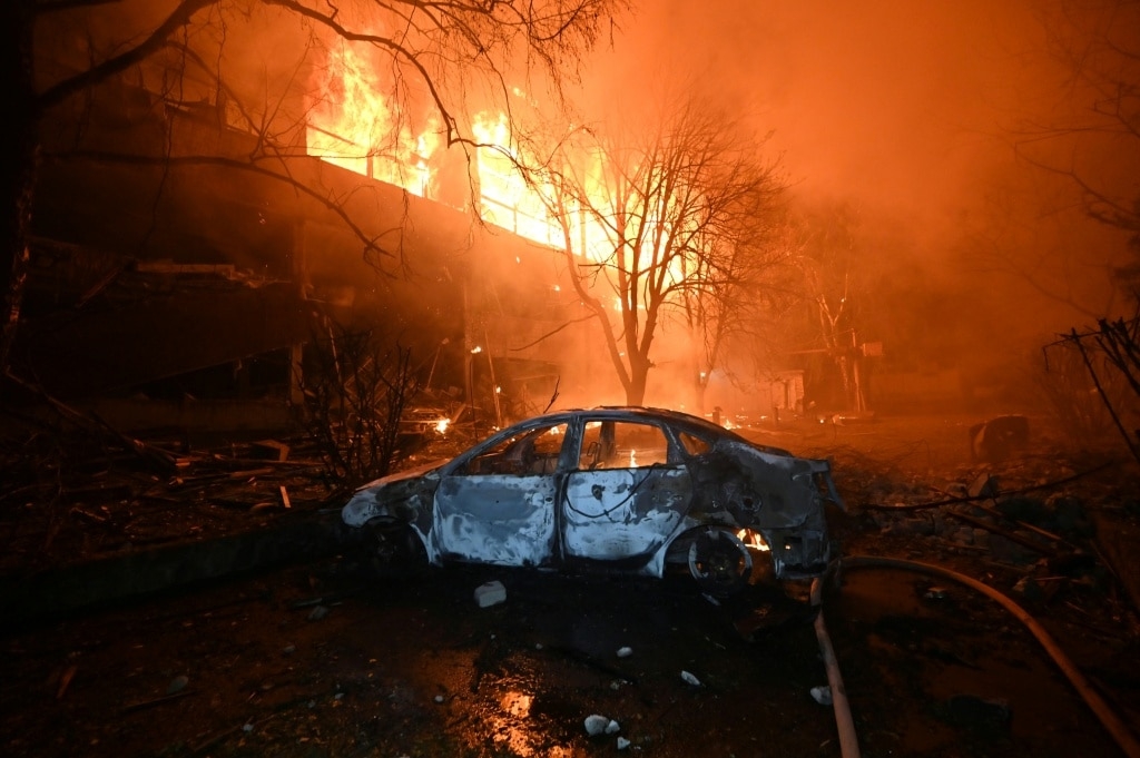 Ukraine says Russian strikes hit Kharkiv, killing two