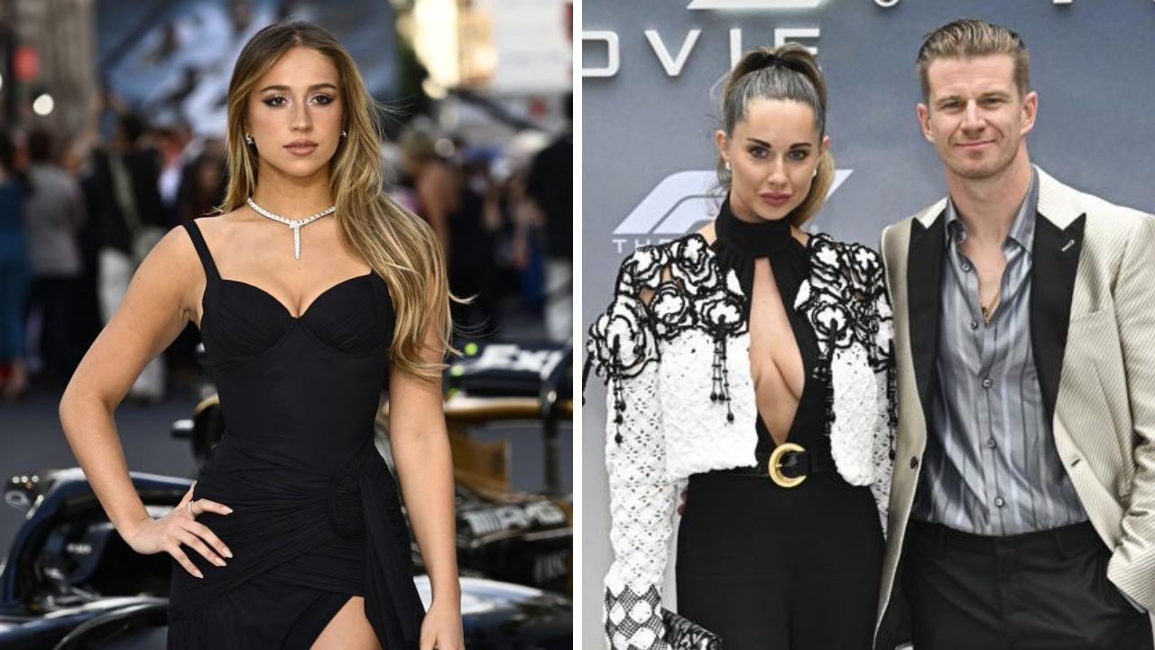 F1 star's wife flashes flesh, popstar sizzles