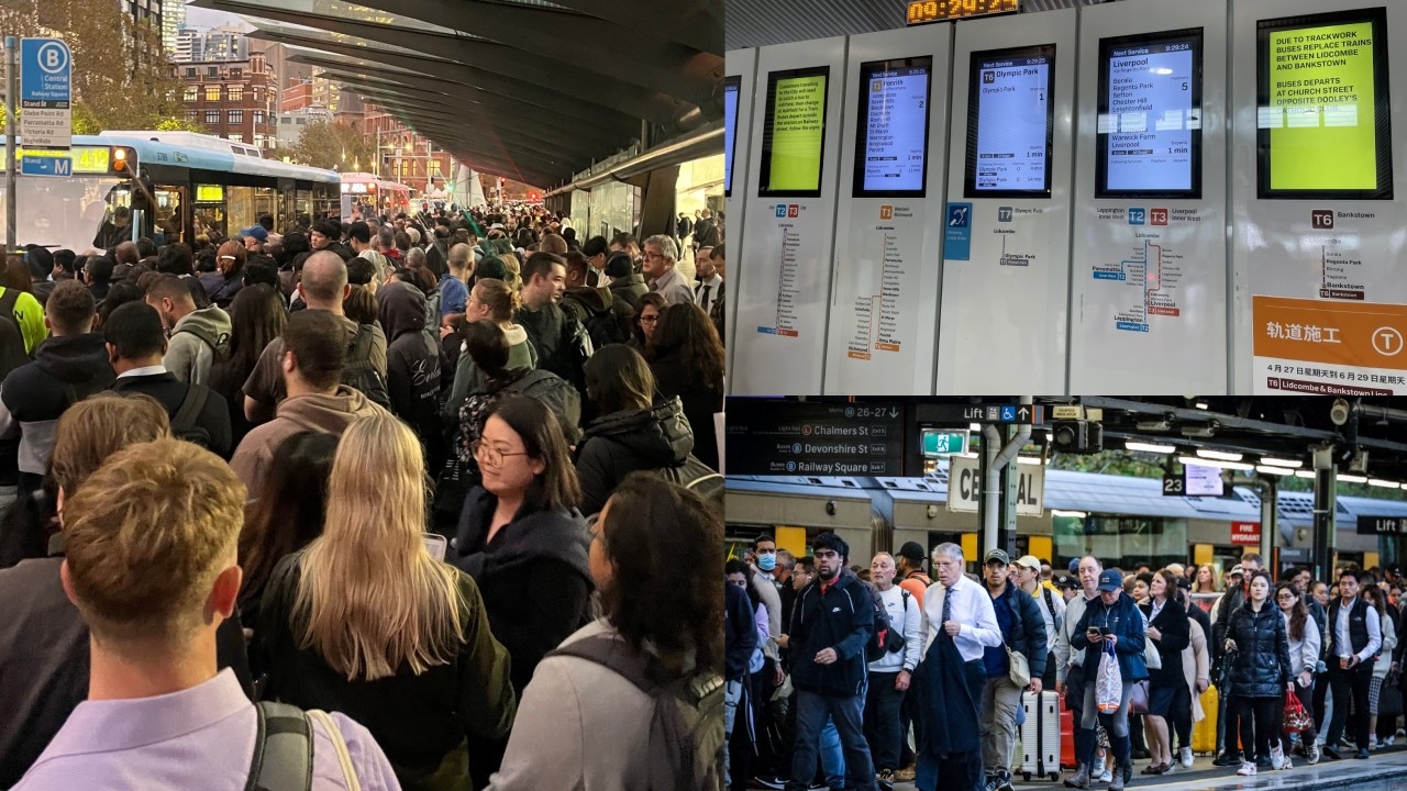 Commuters issue blistering response to Sydney train operator after a 1500-volt live wire collapsed onto a carriage causing widespread chaos