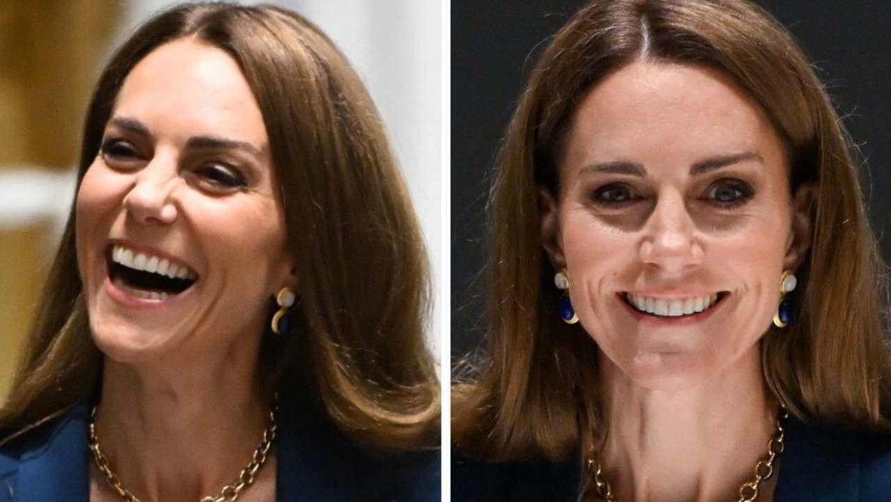 Kate dazzles in chic blue Alexander McQueen suit during outing in London
