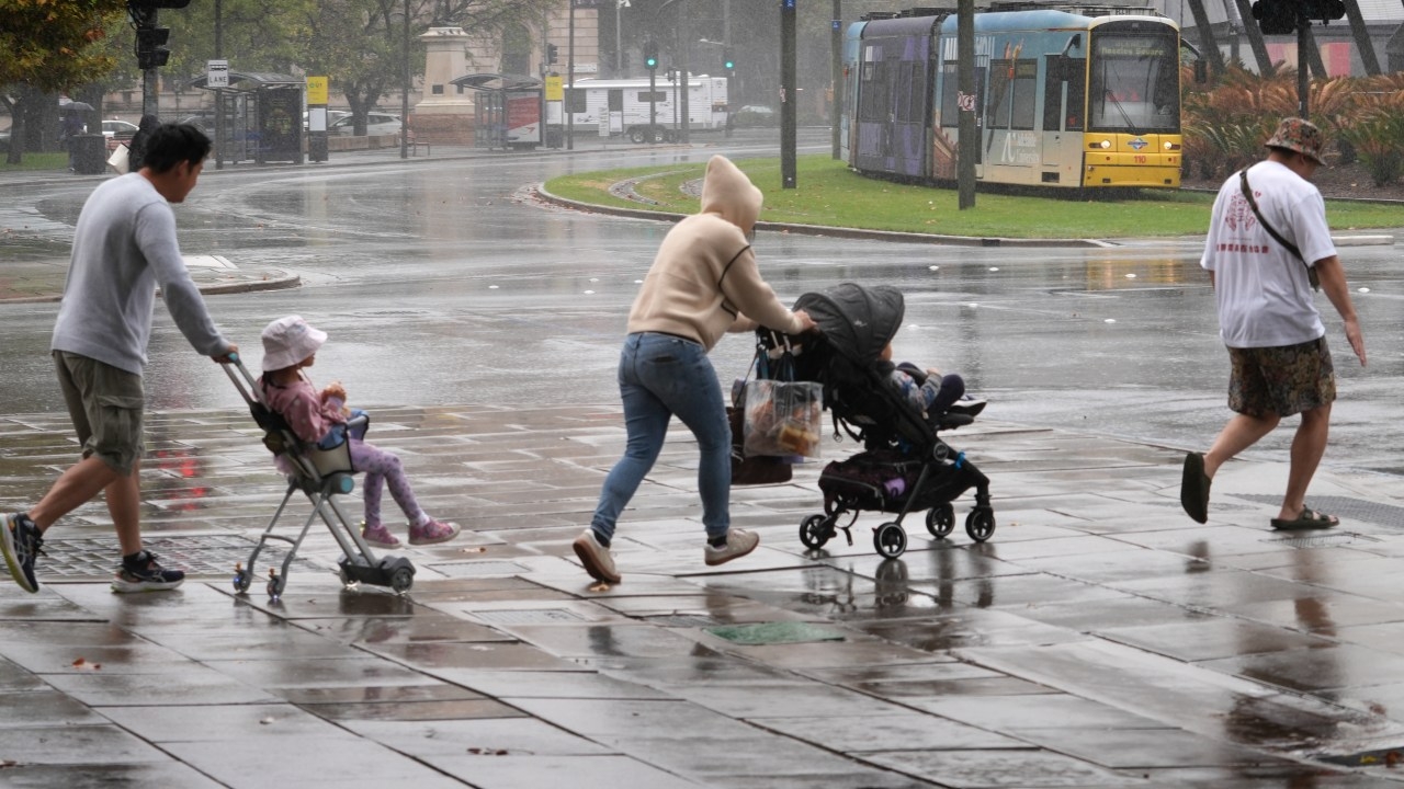 Frost 'on its way' for nation's south-east as one state faces 'unseasonably wet' start to week and gale force winds blow through the Bight
