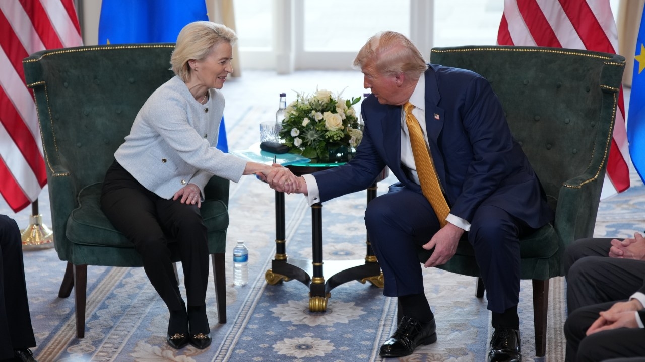 US and EU reach trade deal with 15 per cent US tariff on most EU exports amid Trump Scotland visit