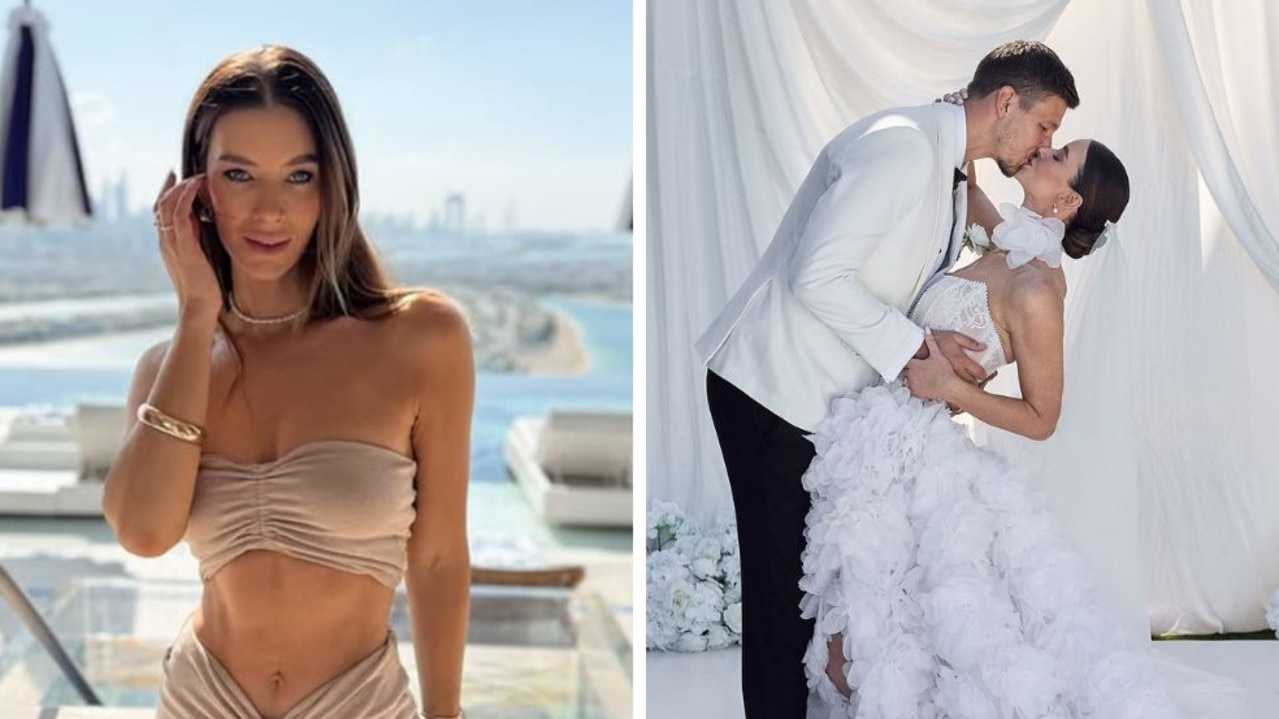 Brittany Hockley marries Swiss footballer in lavish Bali wedding