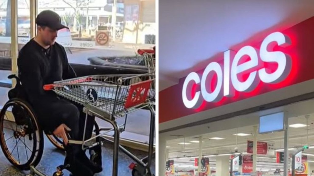 Canadian man praises Coles for having wheelchair accessible trolleys