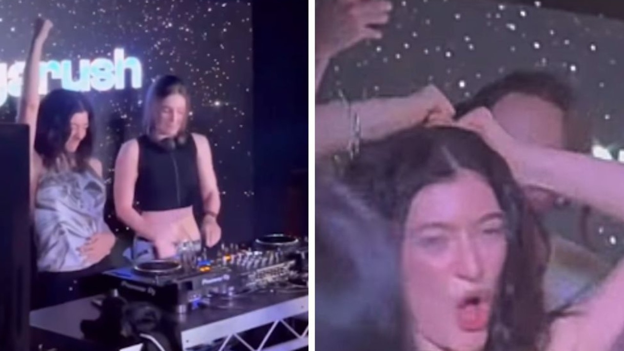 Lorde crashes a Lorde themed nightclub event in Sydney