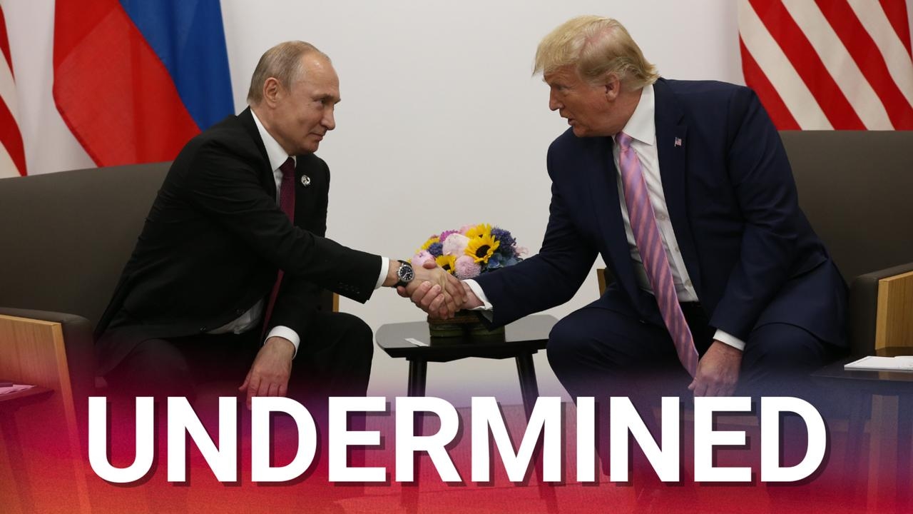 ‘Titanic efforts' in play to sabotage Donald Trump and Vladimir Putin's meeting