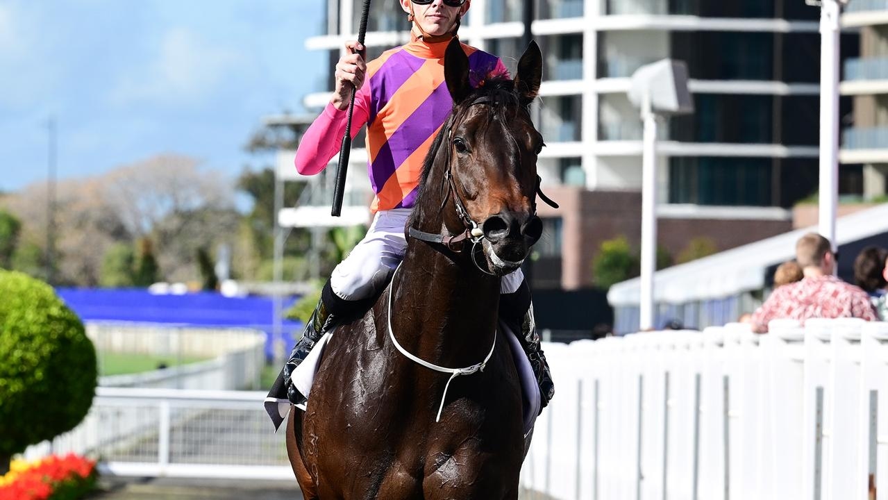 Tall jockey Corey Sutherland is still on cloud nine after his first city win last Saturday