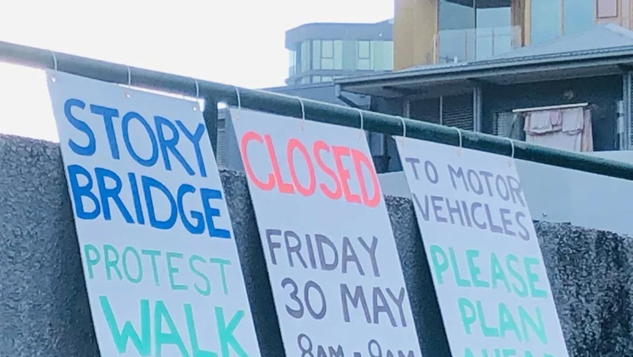 Massive planned protest across Brisbane's Story Bridge during peak hour derailed after court blocks demonstration