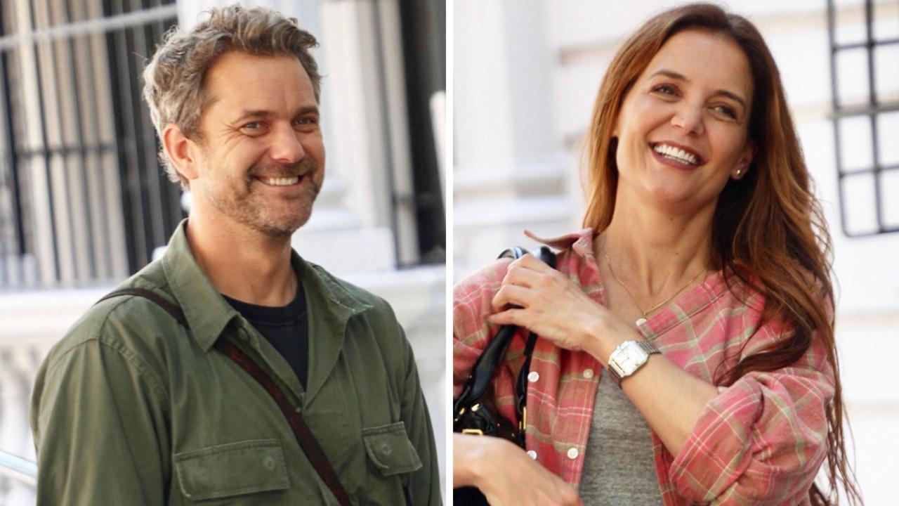 Katie Holmes and Joshua Jackson have delightful ‘Dawson's Creek' reunion