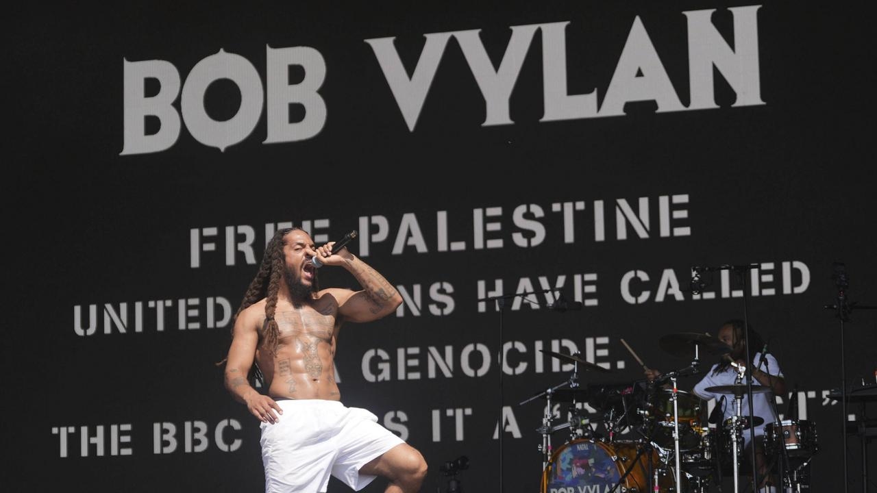 Trump administration revokes visas of UK rap duo over Glastonbury chant