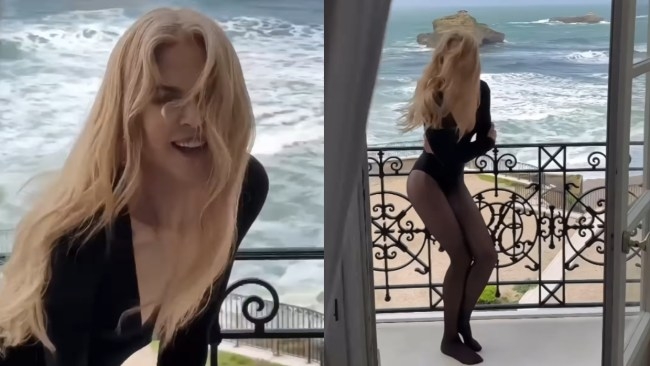 'Queen of Australia': Fans go wild for Nicole Kidman as actress, 57, strips down to underwear while dancing to drug-fuelled party song