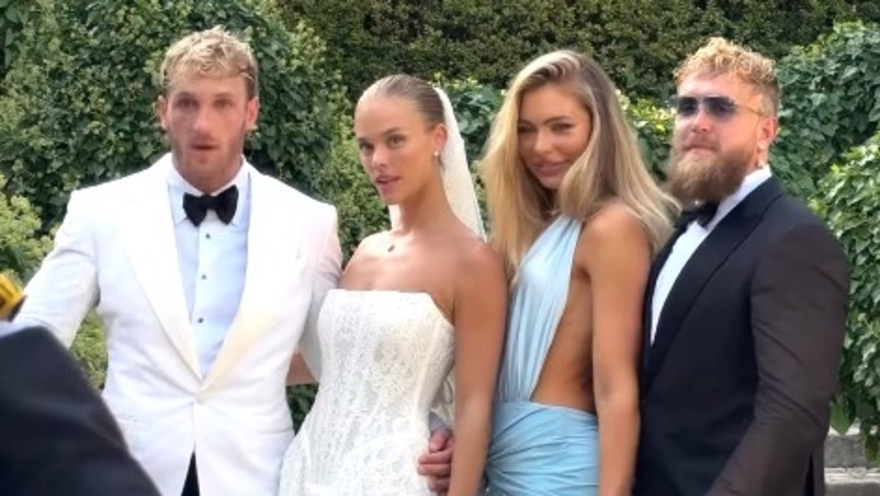 ‘Crying': Jake Paul steals thunder at brother's glamorous wedding