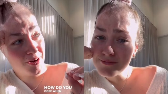 Sophie Delezio breaks down in tears on social media as accident survivor pleads for help with eight-month-old son