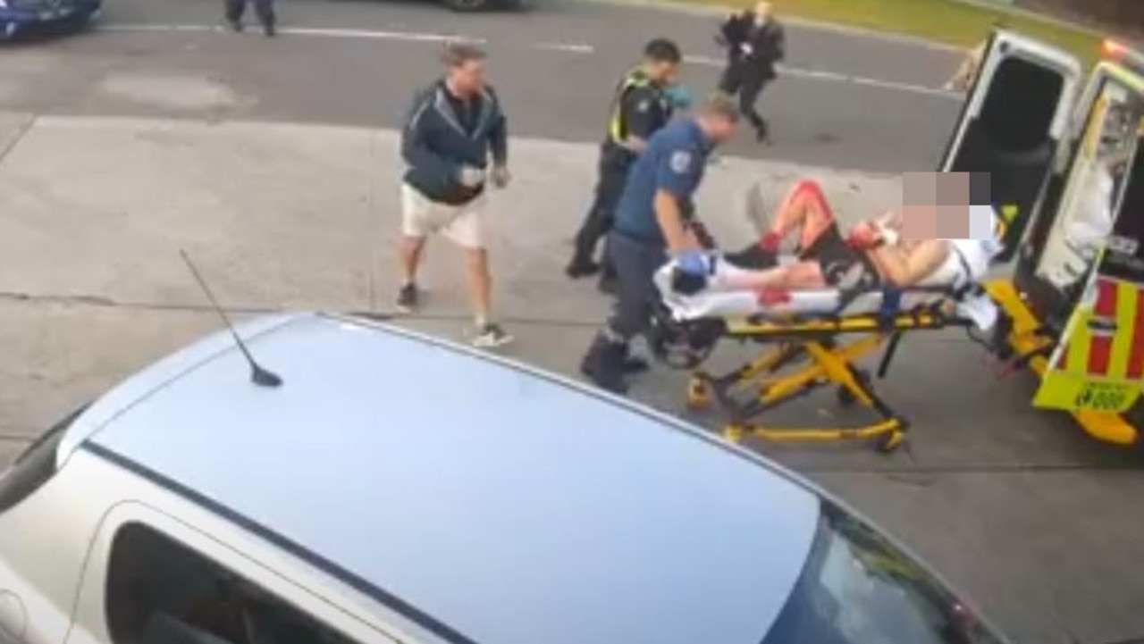 Jogger stabbed in stomach, neck and chin in frightening attack after Dawn Service in Melbourne's north