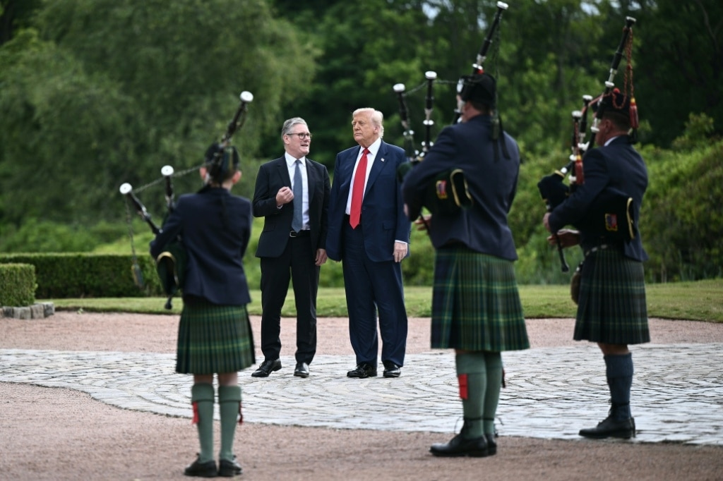 Starmer to press Trump on Gaza, trade in Scotland talks