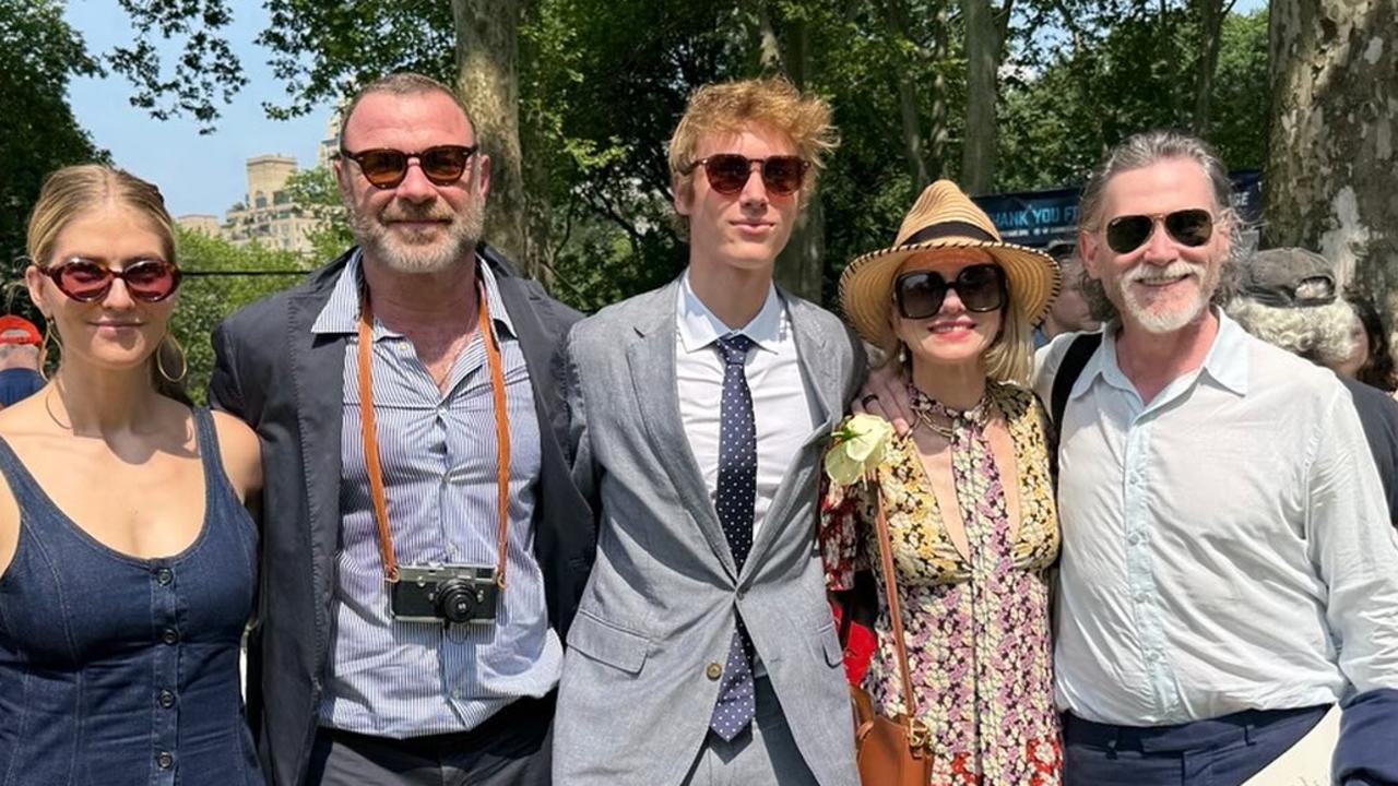 Naomi Watts and ex-husband Liev Schreiber hang out with new spouses in tow