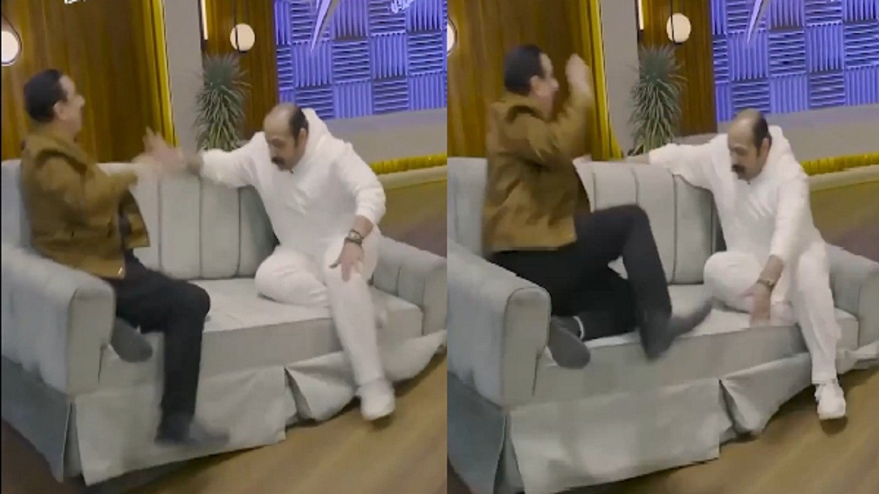 ردة فعل محمد ثروت بعد سقوطه أمام حسن عسيري .. فيديو
