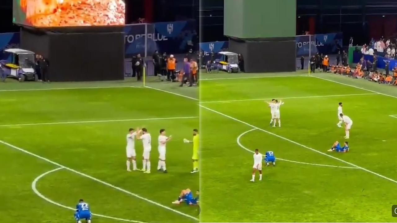 حُزن مالكوم وميتروفيتش بعد تعادل الهلال .. فيديو
