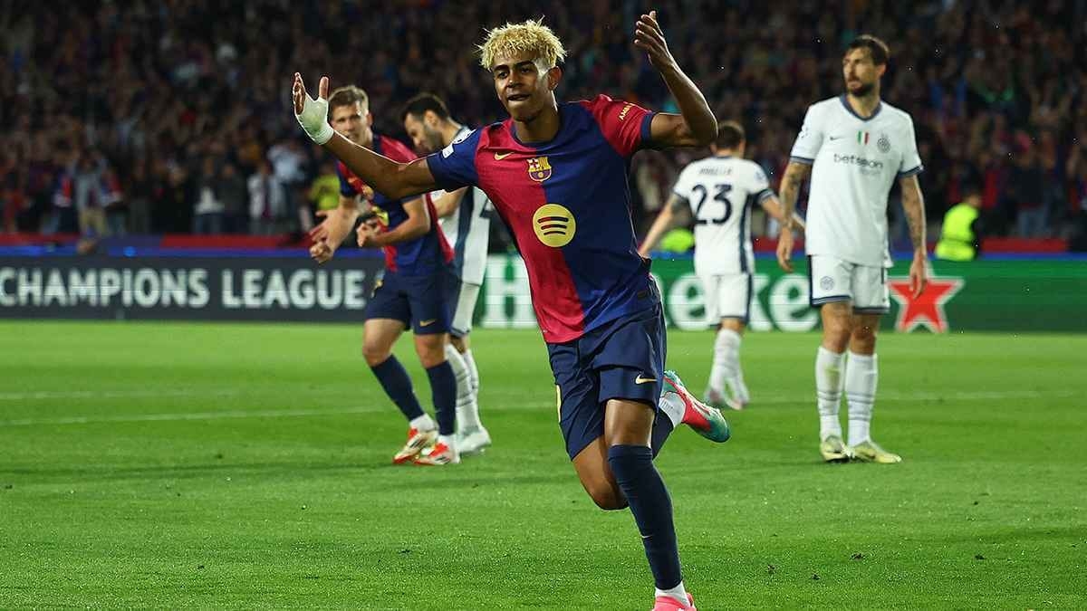 ردة فعل مفاجئة لنجم دورتموند بعد هدف يامال .. فيديو