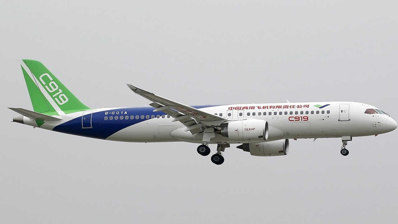 صدمة تطال طائرات C919 الصينية بأوروبا.. فيديو