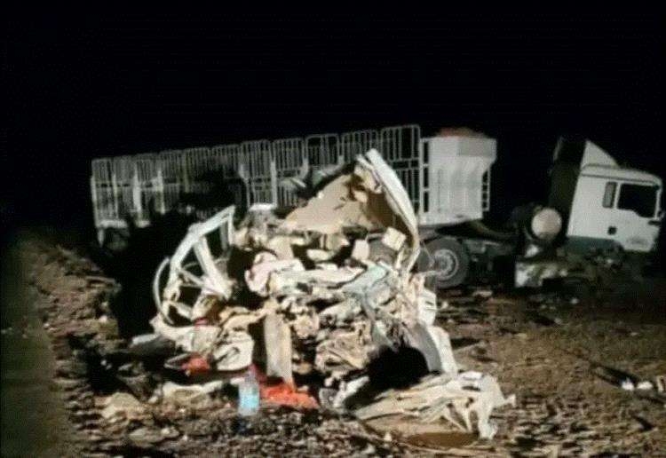 وفيات بحادث مروري مروع.