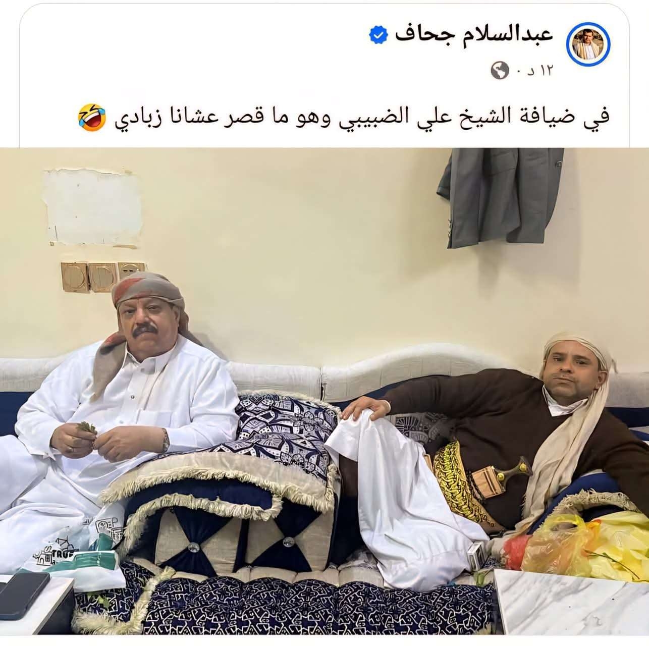 قيادي حو ثي:الشيخ الضبيبي قدم لي هذا الامر عشاء في صنعاء