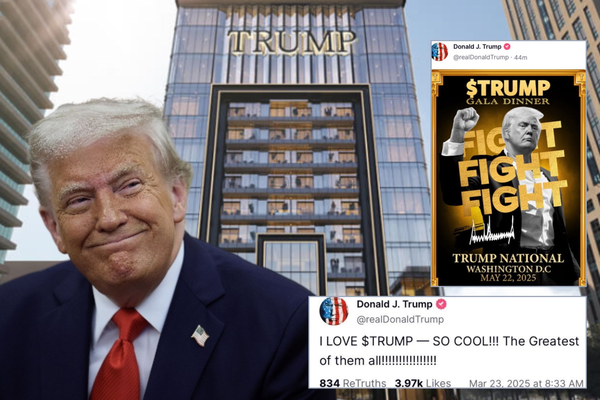 White House Insists Trump Has 'Lost Money' Since Being President Despite 'Corruption' Accusations: 'He Left a Life of Luxury'