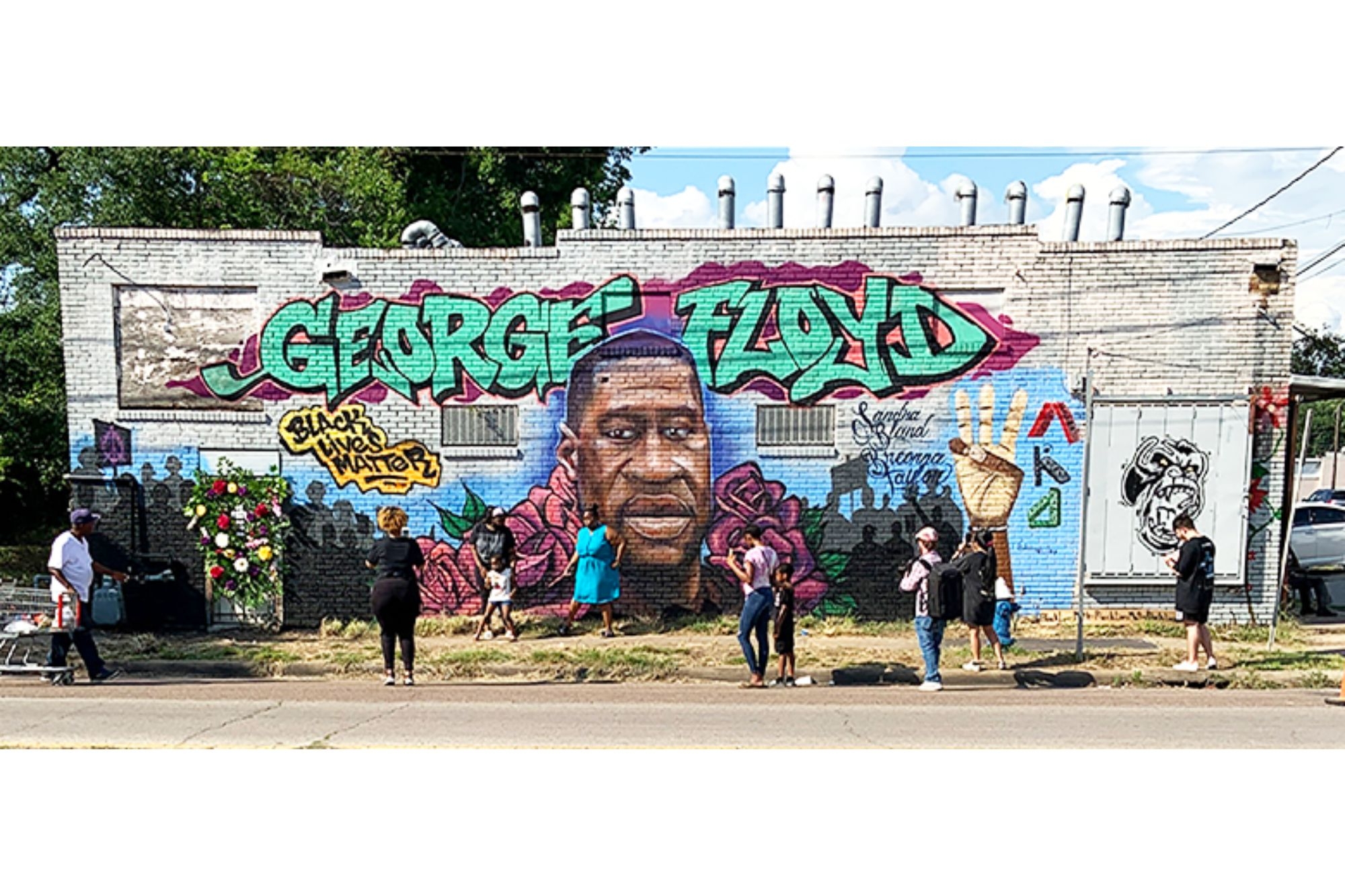 George Floyd Mural Destroyed in Houston is a Sign of a 'Project of Erasure,' Historian Says