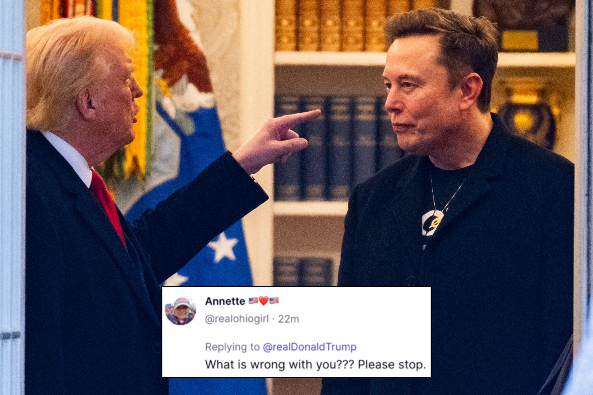 MAGA Pleads With Trump to End Feud With Musk: 'America Needs Both of You'