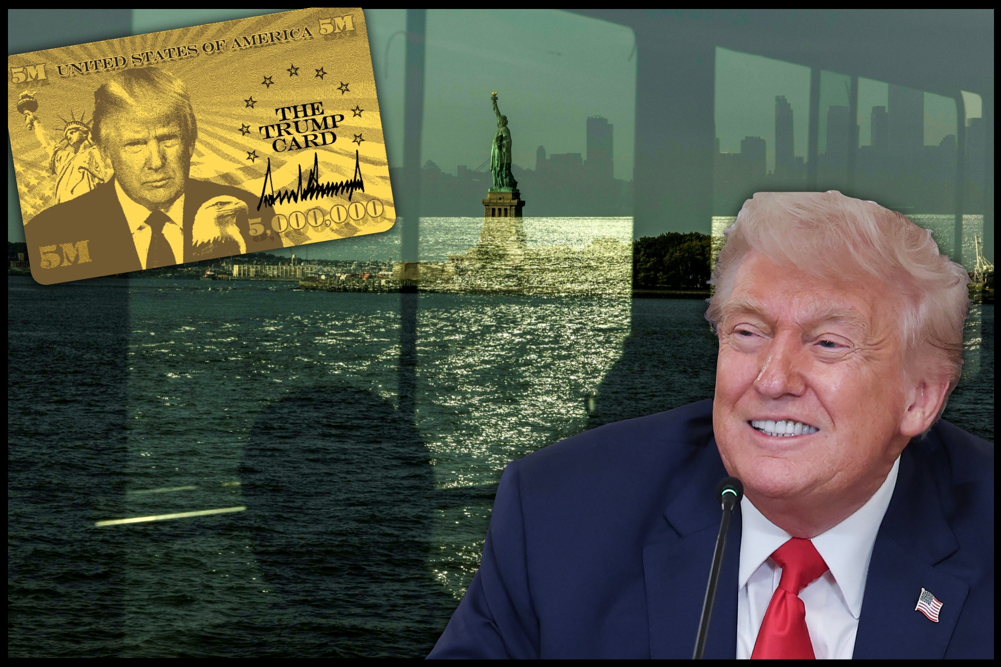 Trump Claims 'Thousands' of Millionaires Are Lining Up to Buy 'Trump Card' for Citizenship
