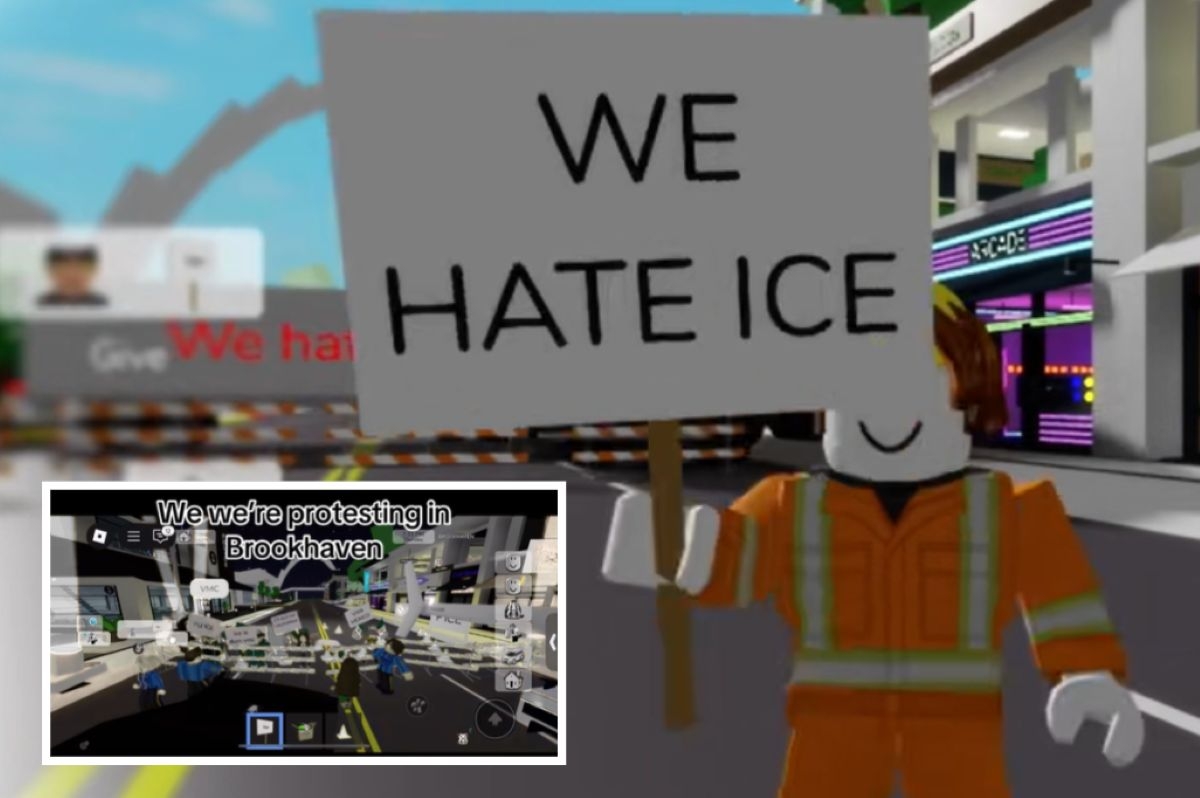 ICE Protests Pop Up on Roblox as Kids Organize Virtual Demonstrations: 'FRICK ICE'