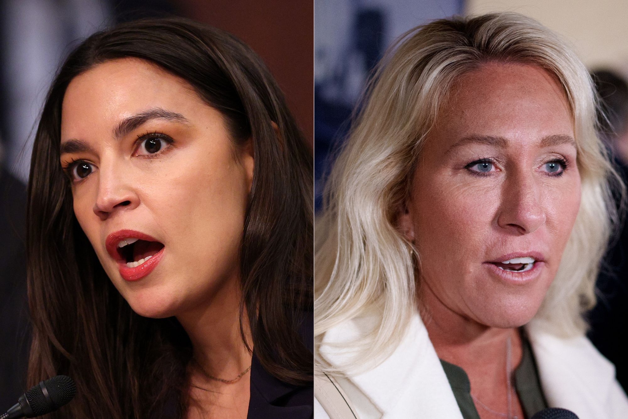 'Shut Up You Pathetic Little Hypocrite,' Marjorie Taylor Greene Berates AOC After She Called Trump's Iran Attack 'Grounds for Impeachment'