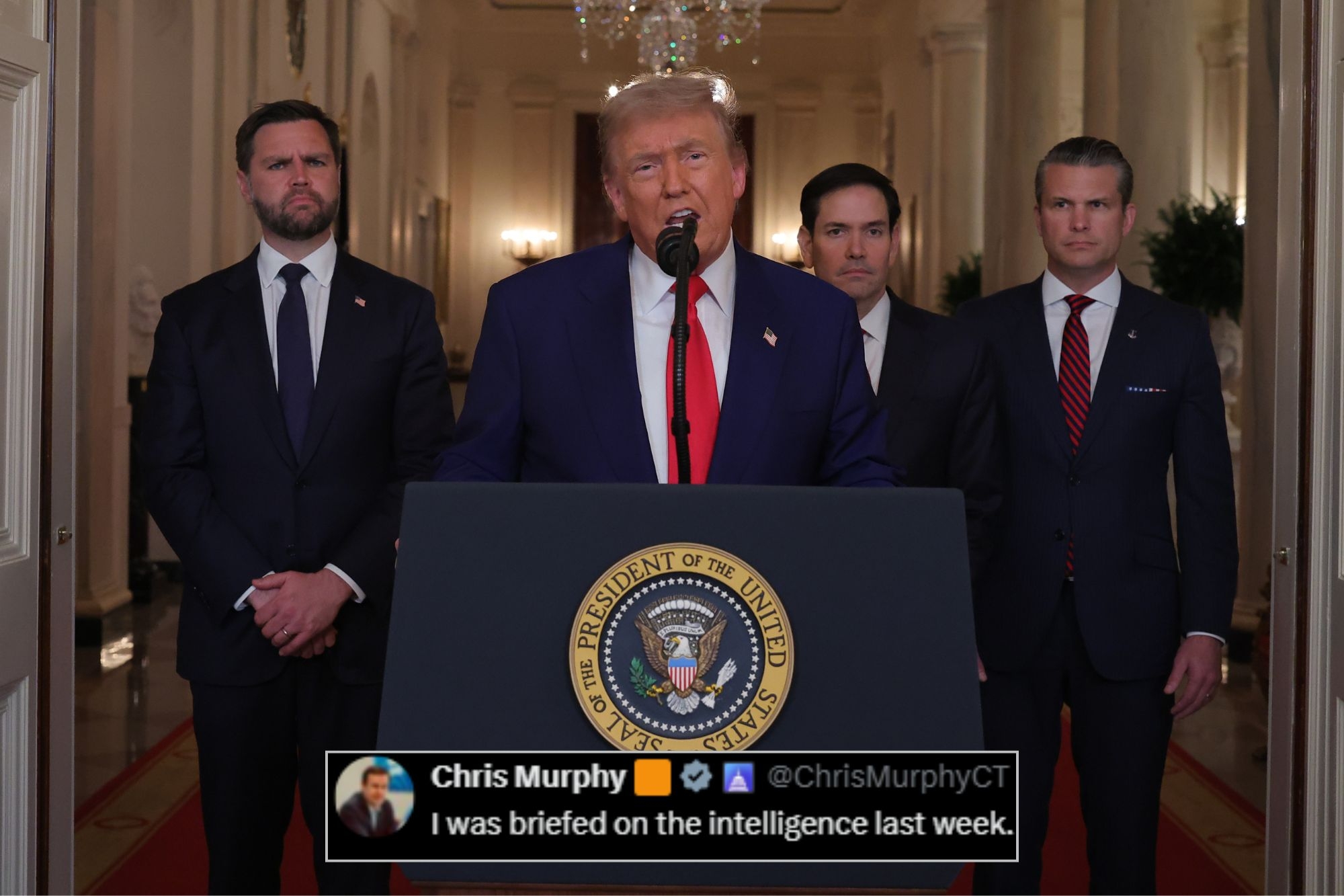 Democrat 'Briefed on Intelligence' Says 'Iran Posed No Imminent Threat,' Was Not on Verge of Nuclear Weapon as Claimed by Netanyahu and Trump