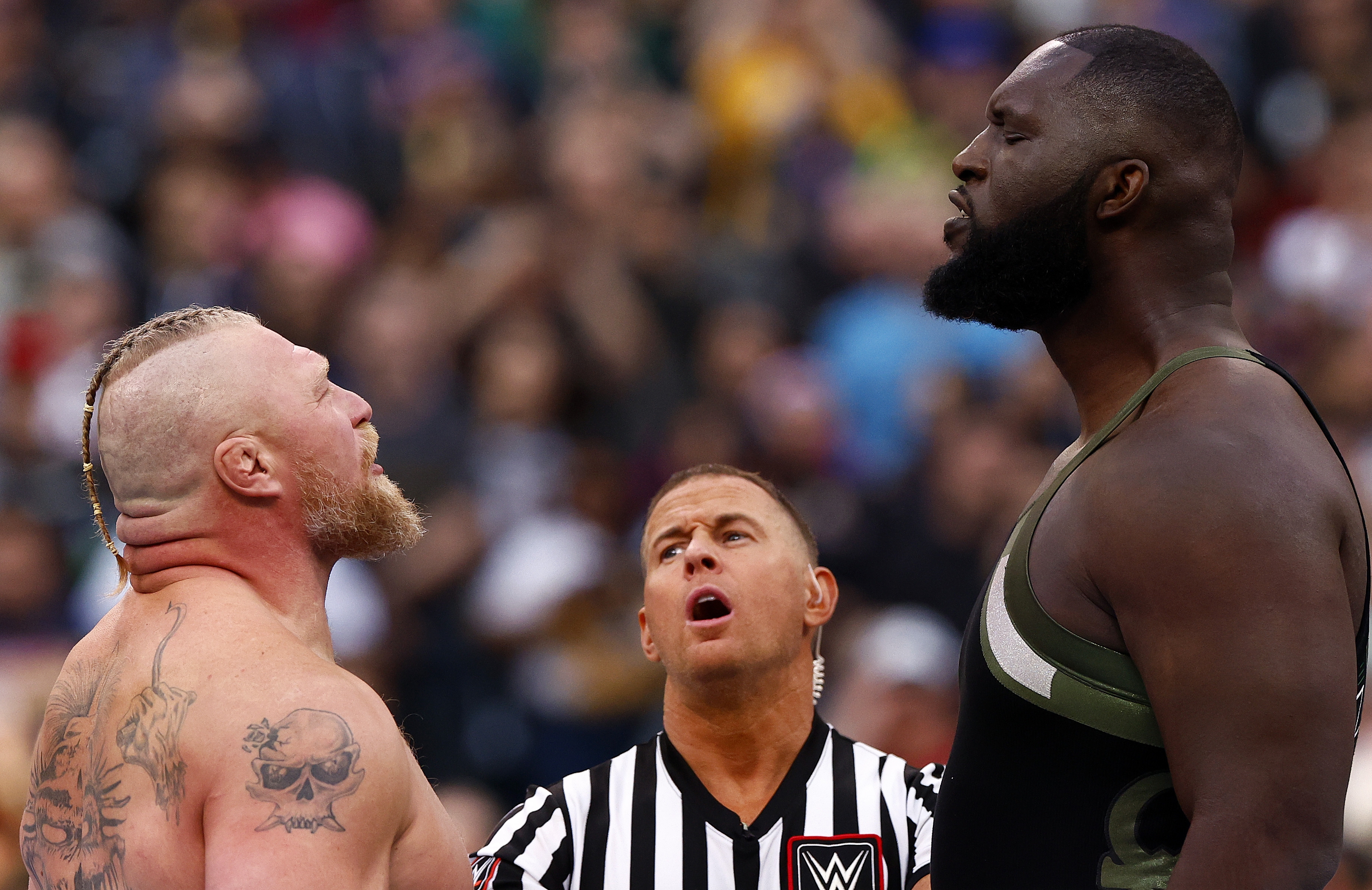 Brock Lesnar Looks Nearly Unrecognizable With Shocking Transformation